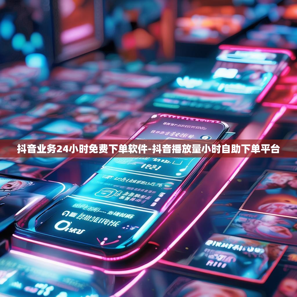 抖音业务24小时免费下单软件-抖音播放量小时自助下单平台