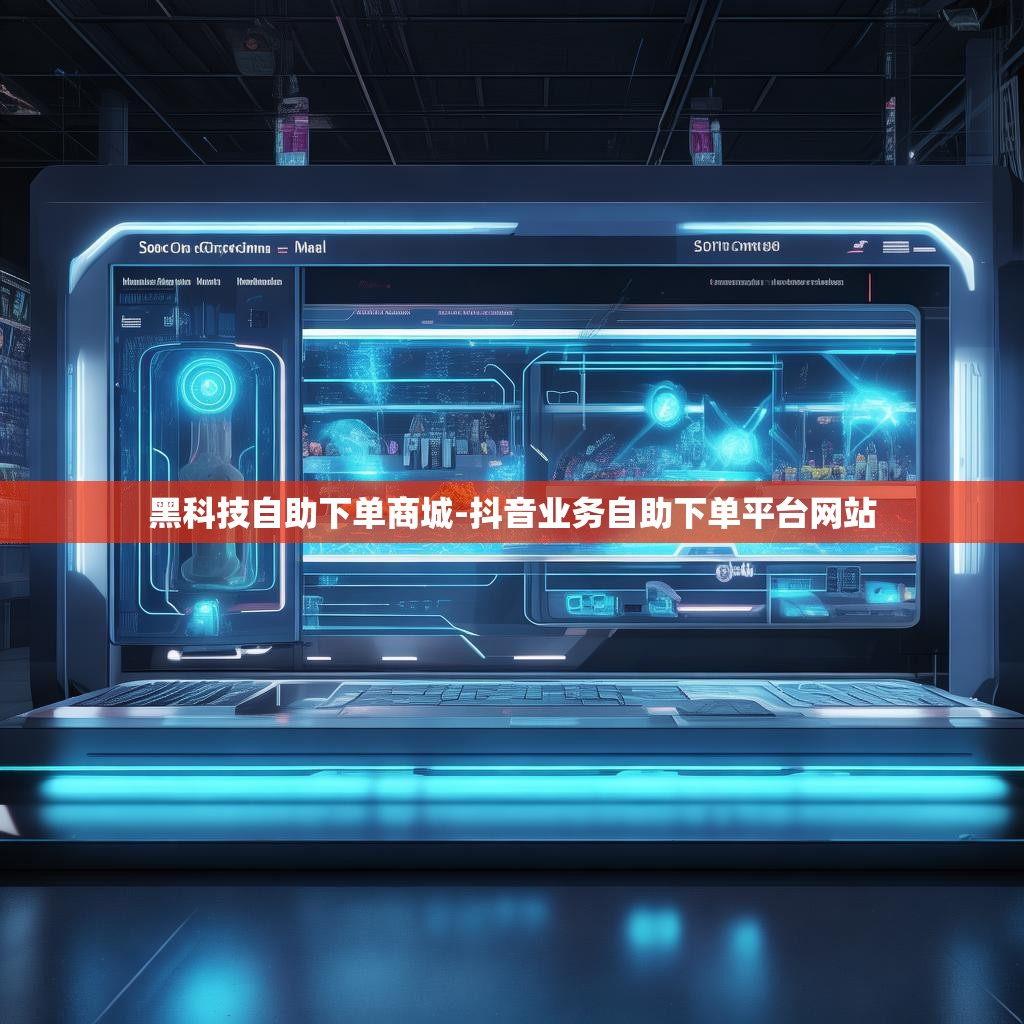 黑科技自助下单商城-抖音业务自助下单平台网站