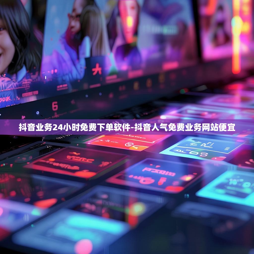 抖音业务24小时免费下单软件-抖音人气免费业务网站便宜