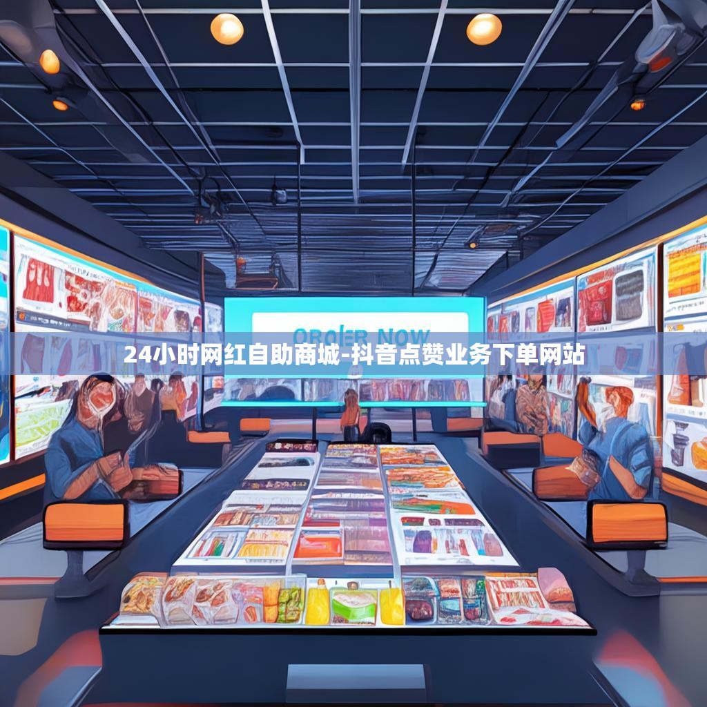 24小时网红自助商城-抖音点赞业务下单网站