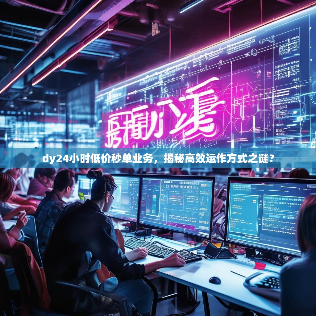 dy24小时低价秒单业务,揭秘高效运作方式之谜?