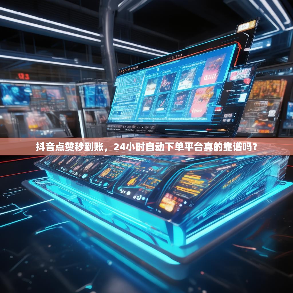 抖音点赞秒到账,24小时自动下单平台真的靠谱吗?