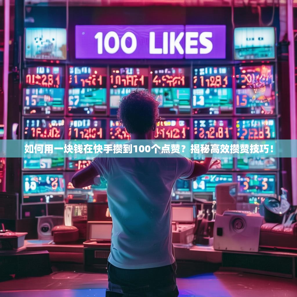如何用一块钱在快手攒到100个点赞?揭秘高效攒赞技巧!