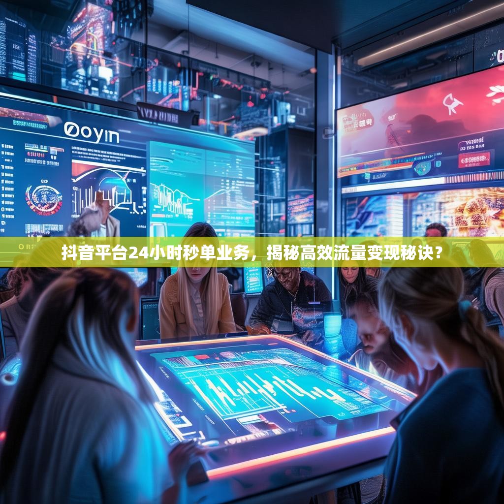 抖音平台24小时秒单业务,揭秘高效流量变现秘诀?