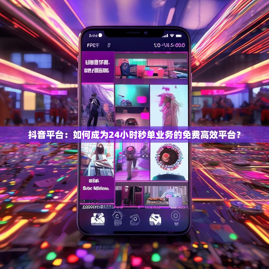 抖音平台:如何成为24小时秒单业务的免费高效平台?