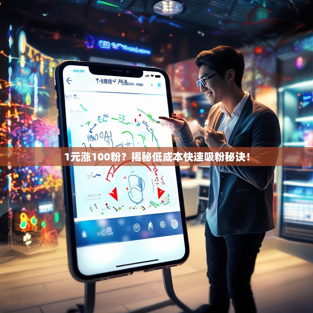 1元涨100粉?揭秘低成本快速吸粉秘诀!