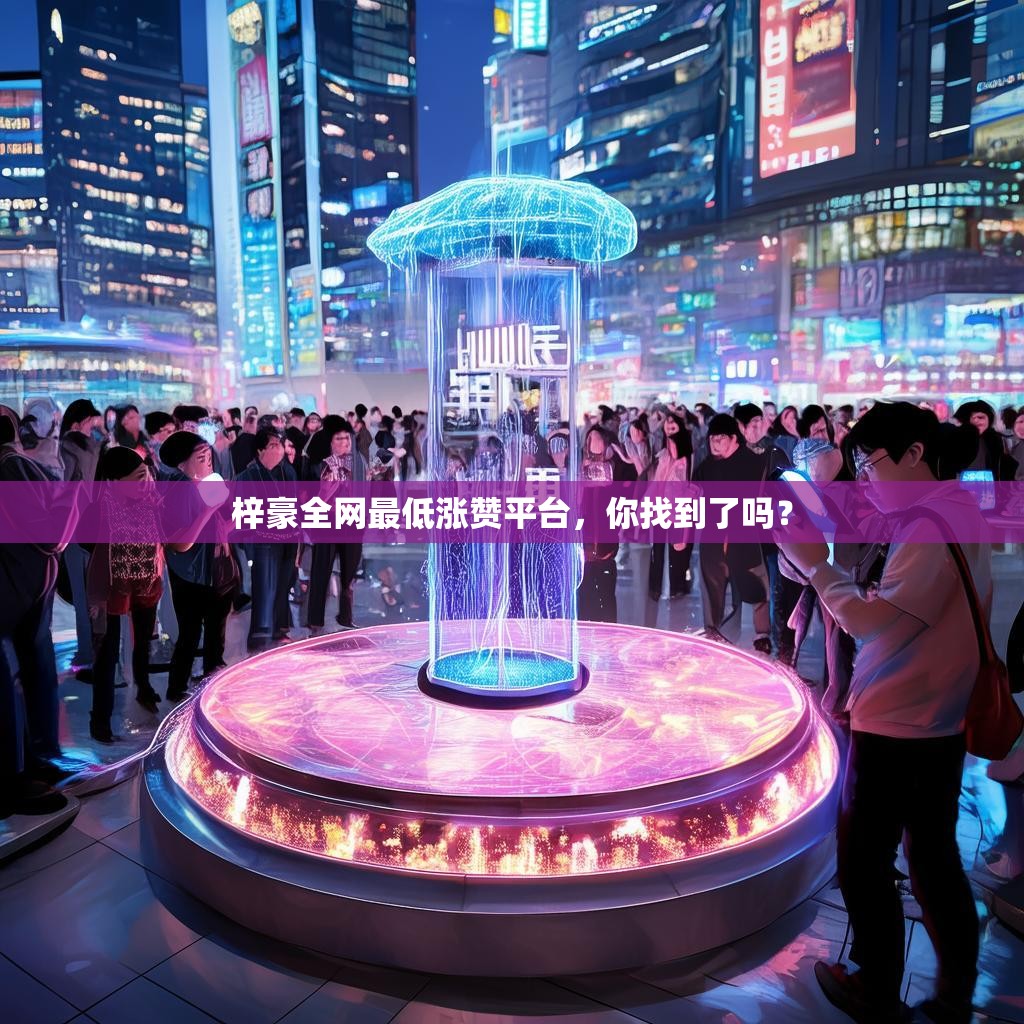 梓豪全网最低涨赞平台，你找到了吗？