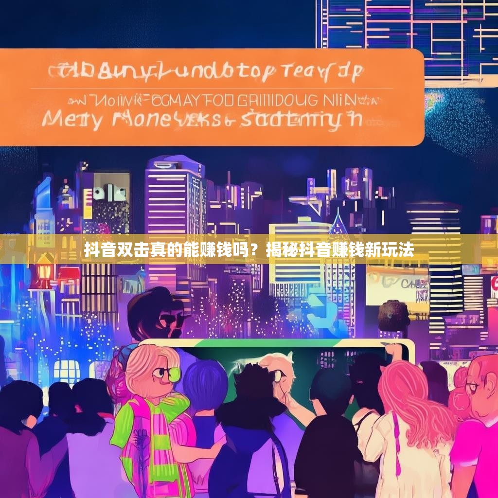 抖音双击真的能赚钱吗？揭秘抖音赚钱新玩法