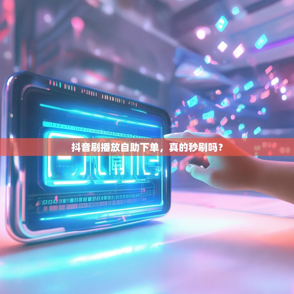 抖音刷播放自助下单，真的秒刷吗？