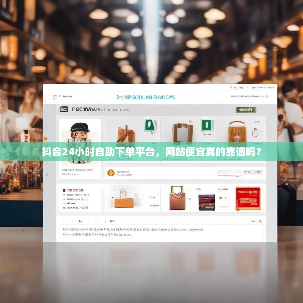 抖音24小时自助下单平台,网站便宜真的靠谱吗?