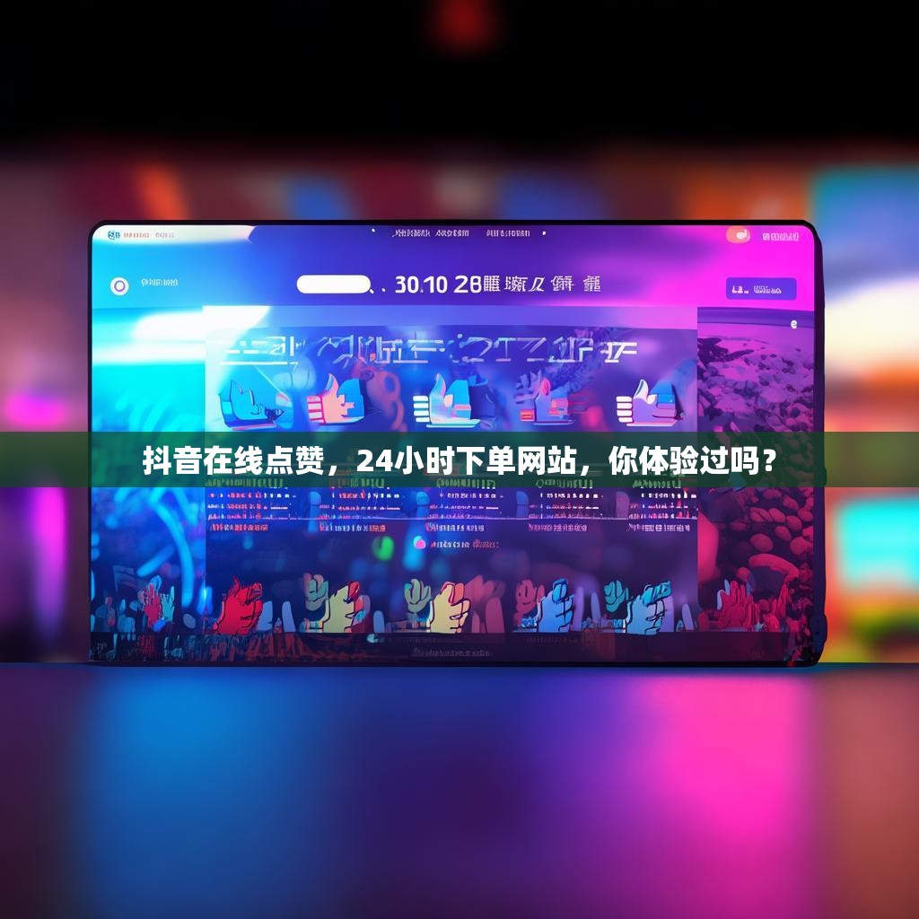 抖音在线点赞,24小时下单网站,你体验过吗?