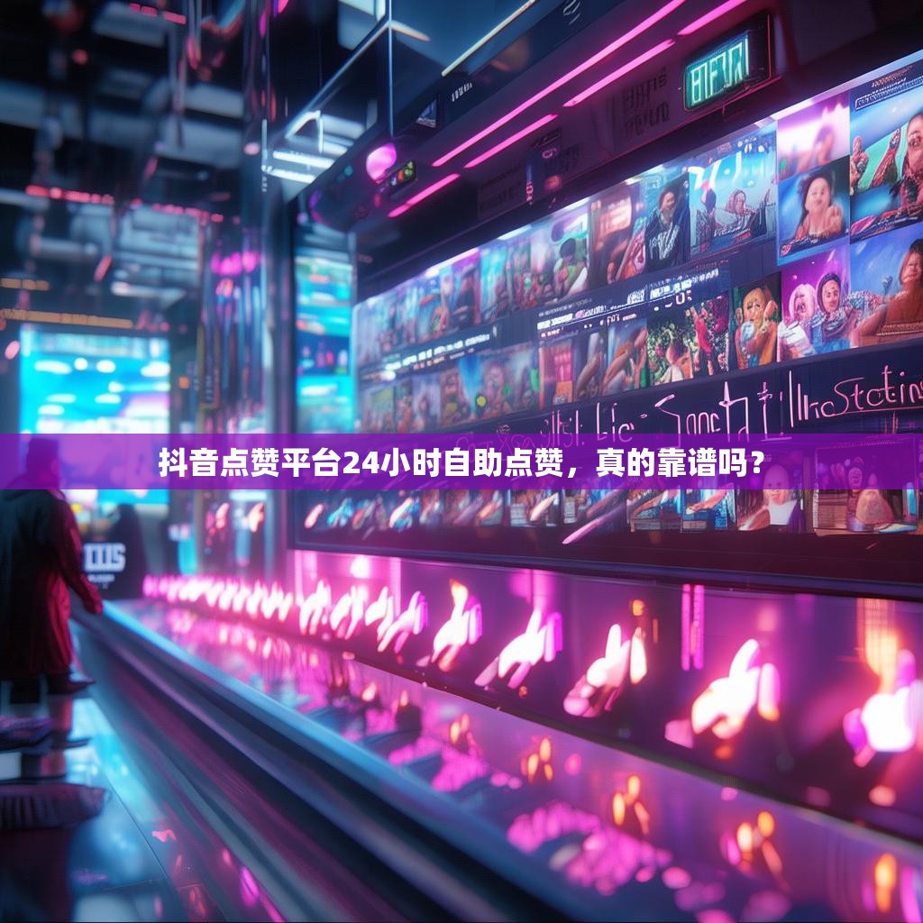 抖音点赞平台24小时自助点赞，真的靠谱吗？