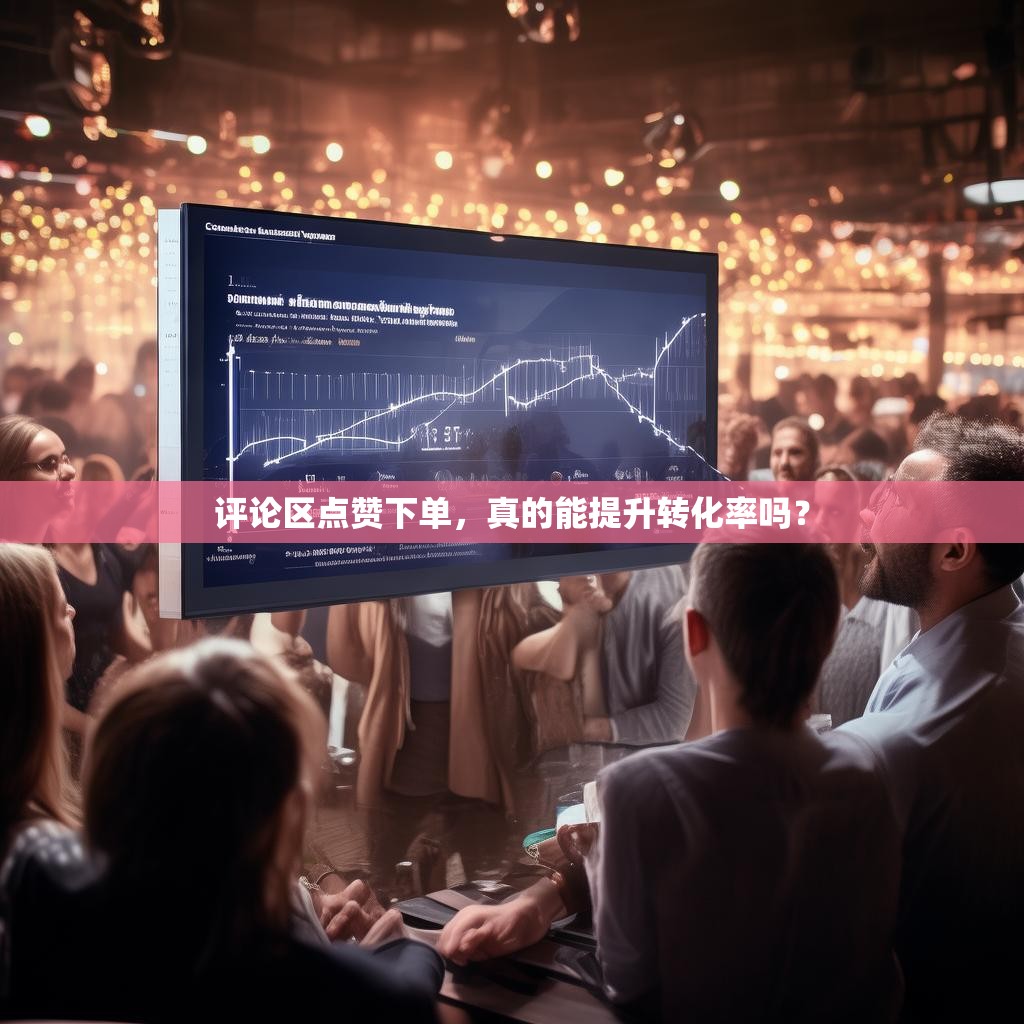 评论区点赞下单，真的能提升转化率吗？