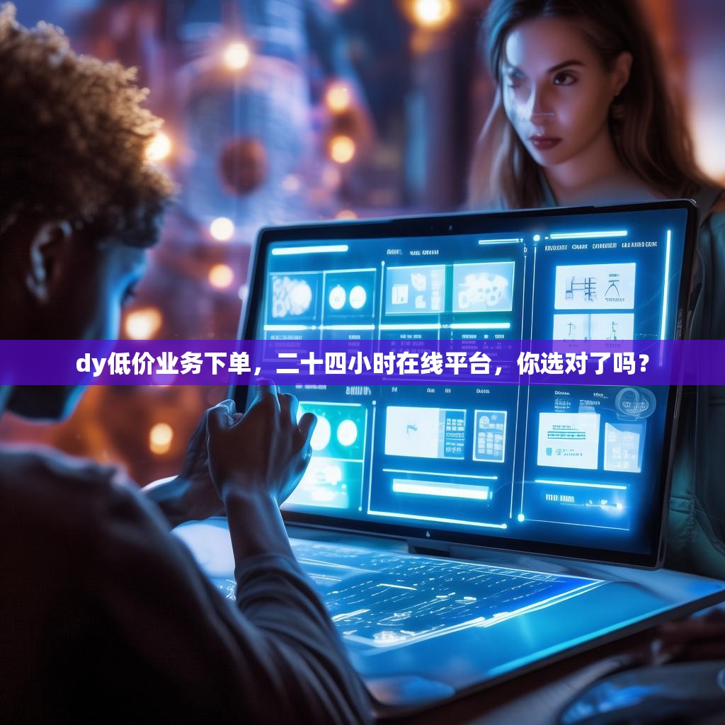 dy低价业务下单，二十四小时在线平台，你选对了吗？