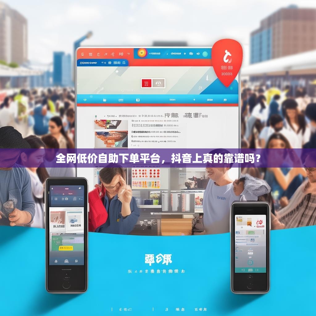 全网低价自助下单平台，抖音上真的靠谱吗？