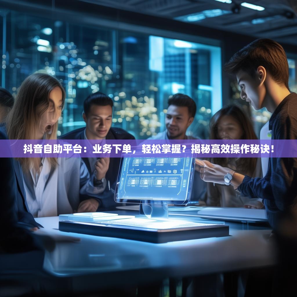 抖音自助平台：业务下单，轻松掌握？揭秘高效操作秘诀！
