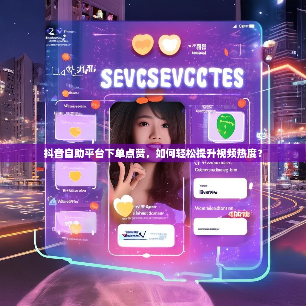 抖音自助平台下单点赞，如何轻松提升视频热度？
