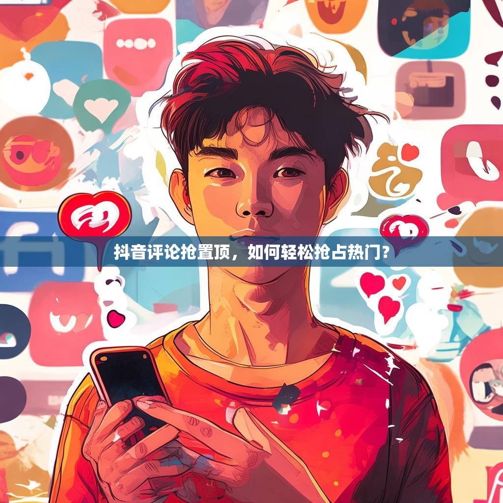 抖音评论抢置顶，如何轻松抢占热门？