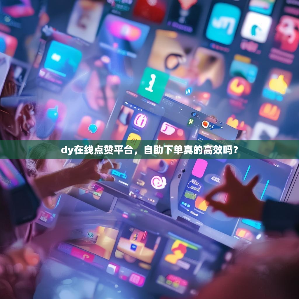 dy在线点赞平台，自助下单真的高效吗？