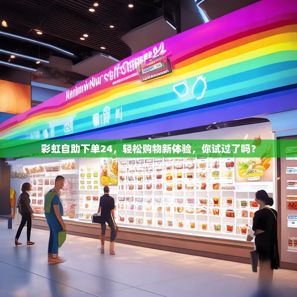 彩虹自助下单24，轻松购物新体验，你试过了吗？