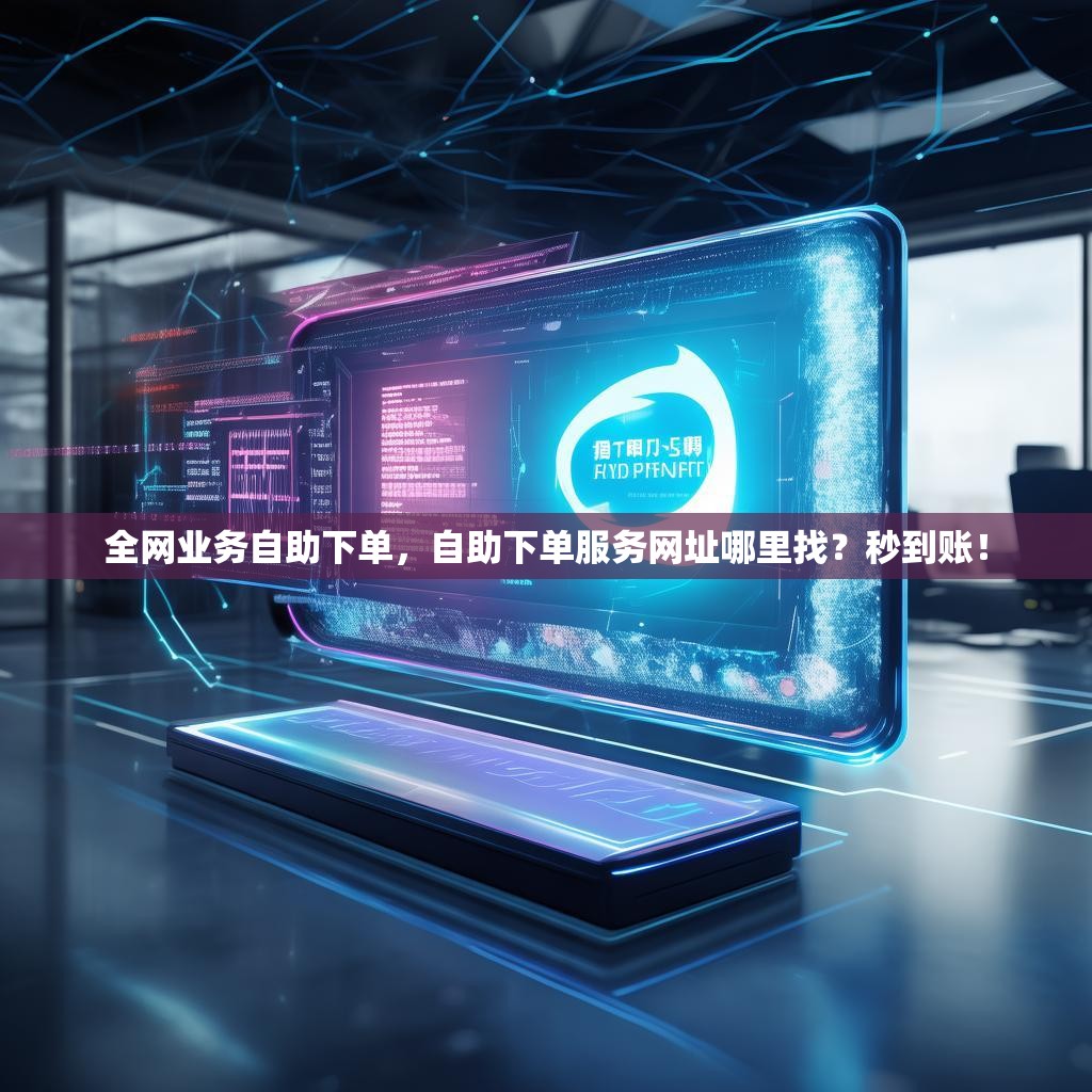 全网业务自助下单，自助下单服务网址哪里找？秒到账！