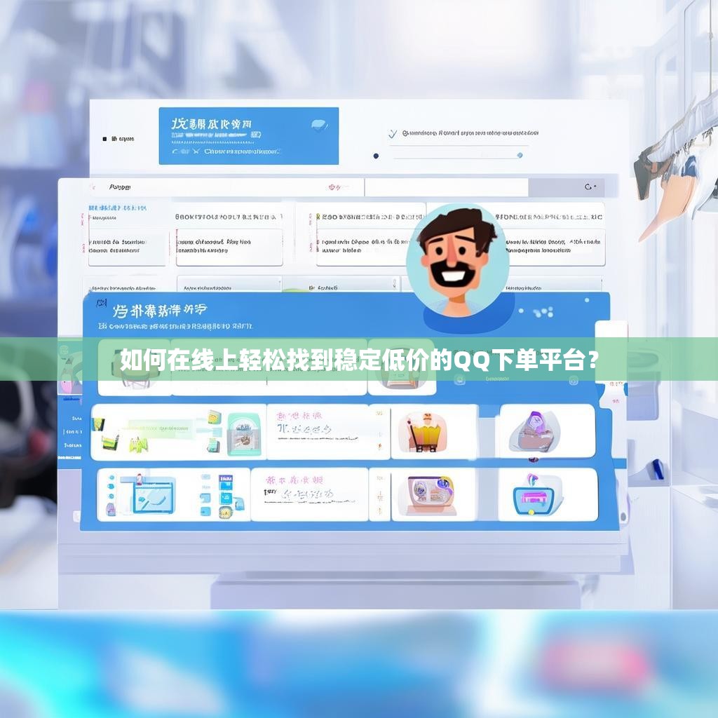 如何在线上轻松找到稳定低价的QQ下单平台?