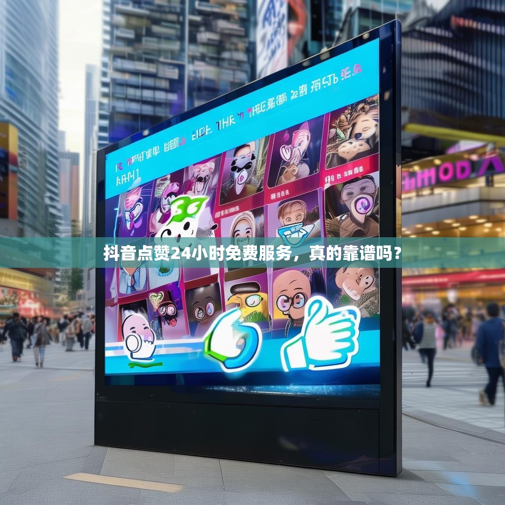 抖音点赞24小时免费服务,真的靠谱吗?