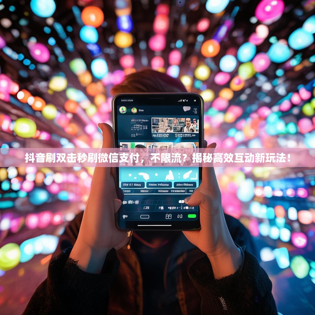 抖音刷双击秒刷微信支付，不限流？揭秘高效互动新玩法！