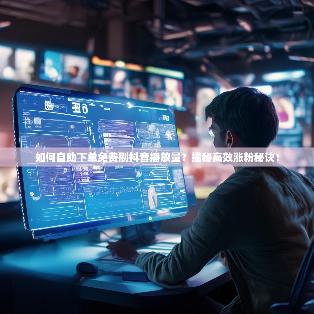 如何自助下单免费刷抖音播放量？揭秘高效涨粉秘诀！