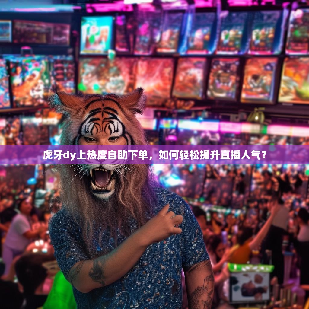 虎牙dy上热度自助下单，如何轻松提升直播人气？