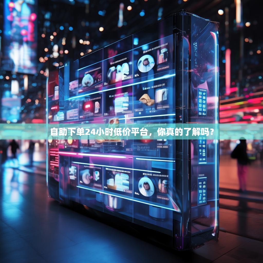 自助下单24小时低价平台，你真的了解吗？