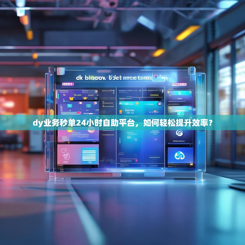 dy业务秒单24小时自助平台,如何轻松提升效率?