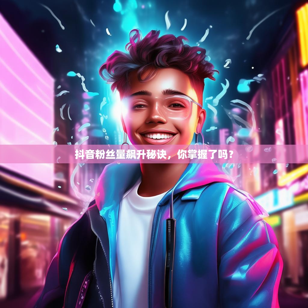 抖音粉丝量飙升秘诀，你掌握了吗？