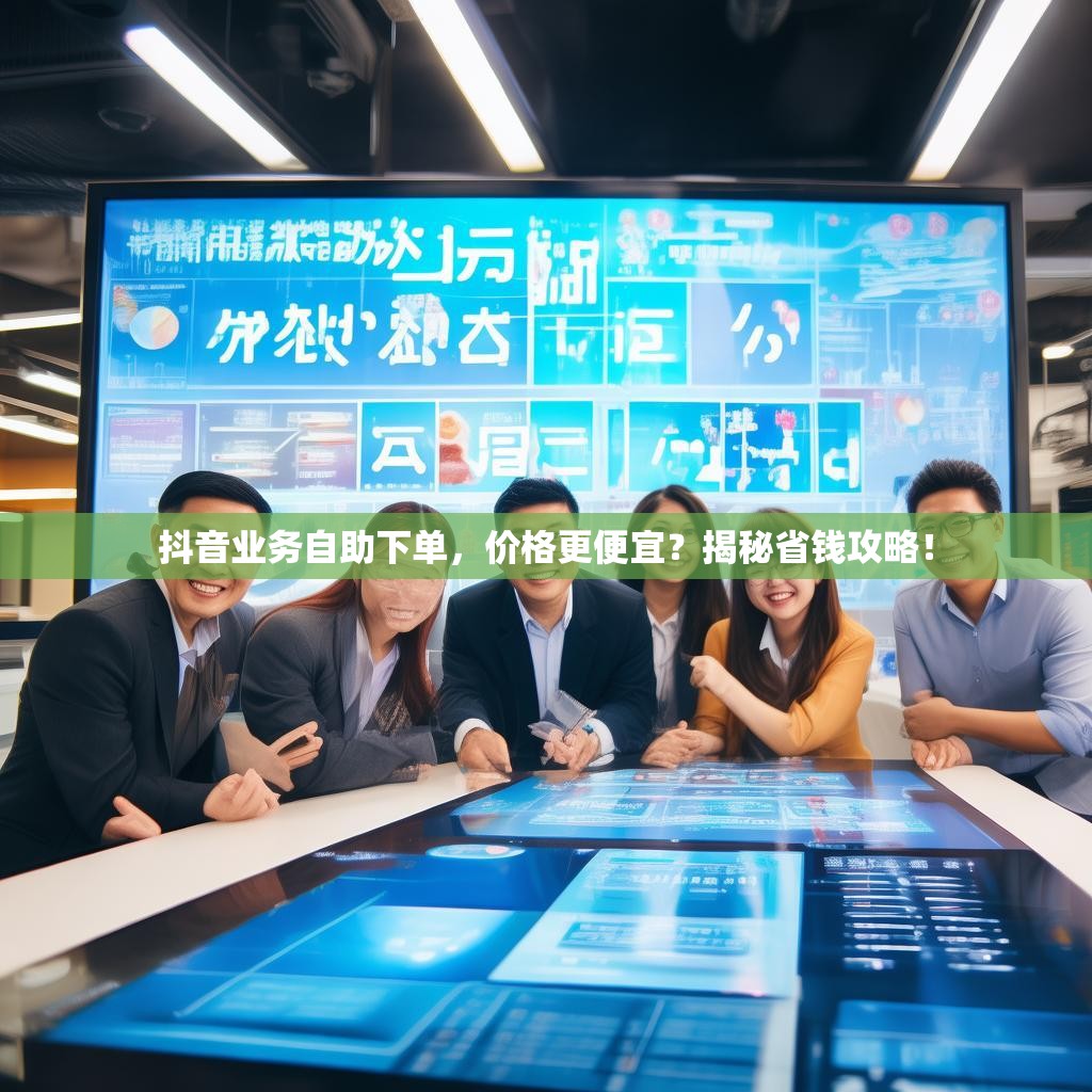 抖音业务自助下单，价格更便宜？揭秘省钱攻略！