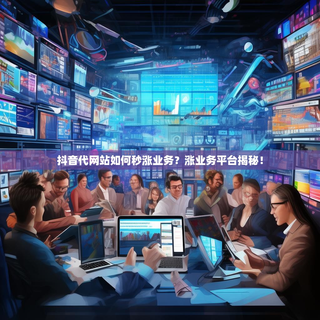 抖音代网站如何秒涨业务？涨业务平台揭秘！