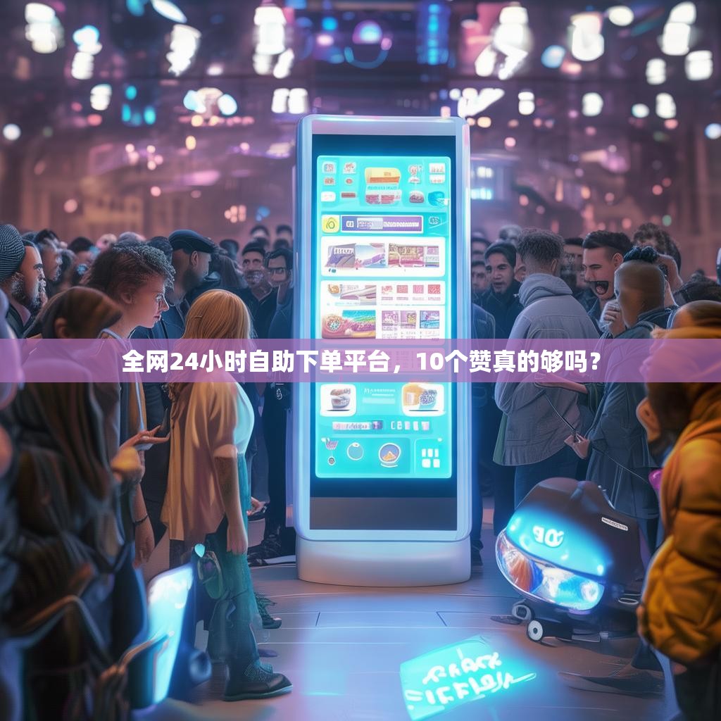 全网24小时自助下单平台，10个赞真的够吗？
