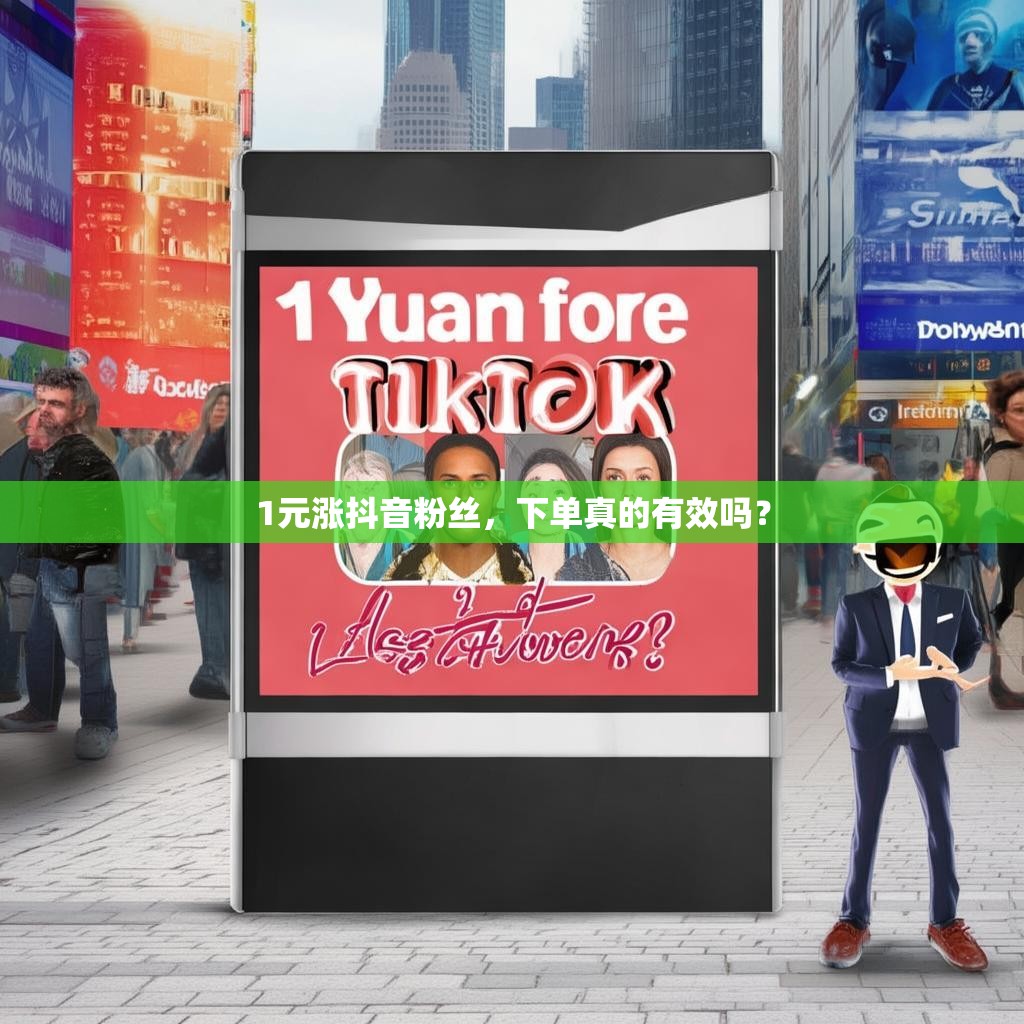 1元涨抖音粉丝，下单真的有效吗？