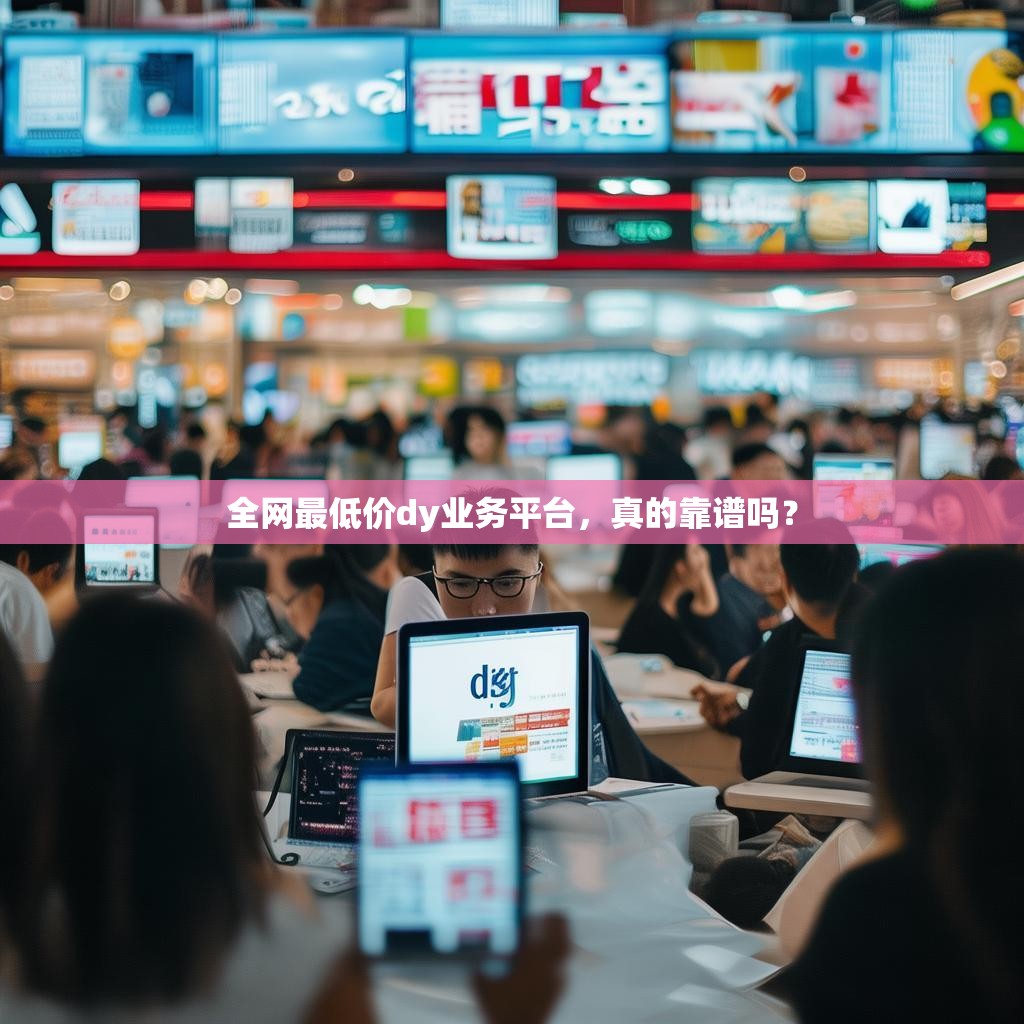 全网最低价dy业务平台，真的靠谱吗？