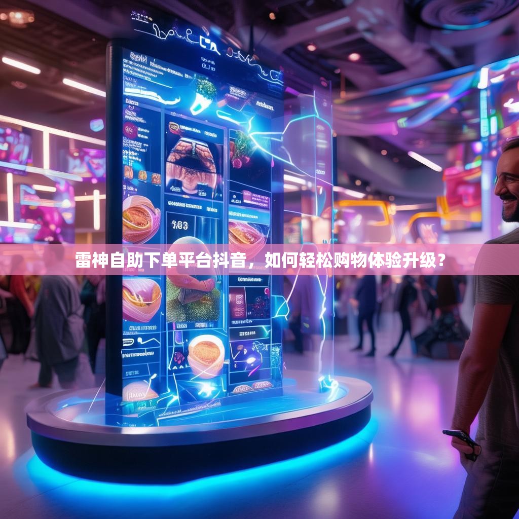 雷神自助下单平台抖音，如何轻松购物体验升级？