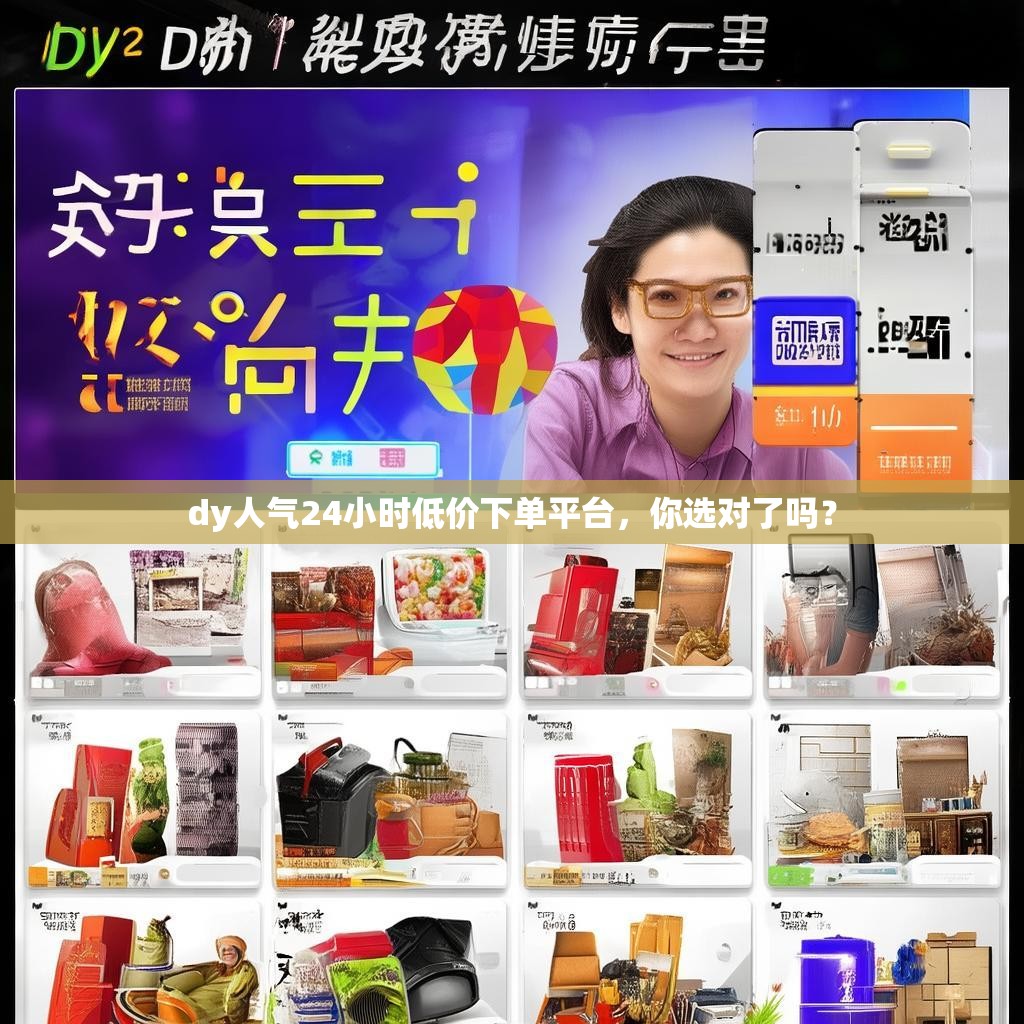 dy人气24小时低价下单平台，你选对了吗？