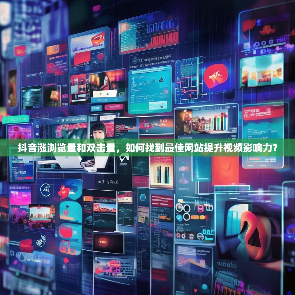 抖音涨浏览量和双击量，如何找到最佳网站提升视频影响力？