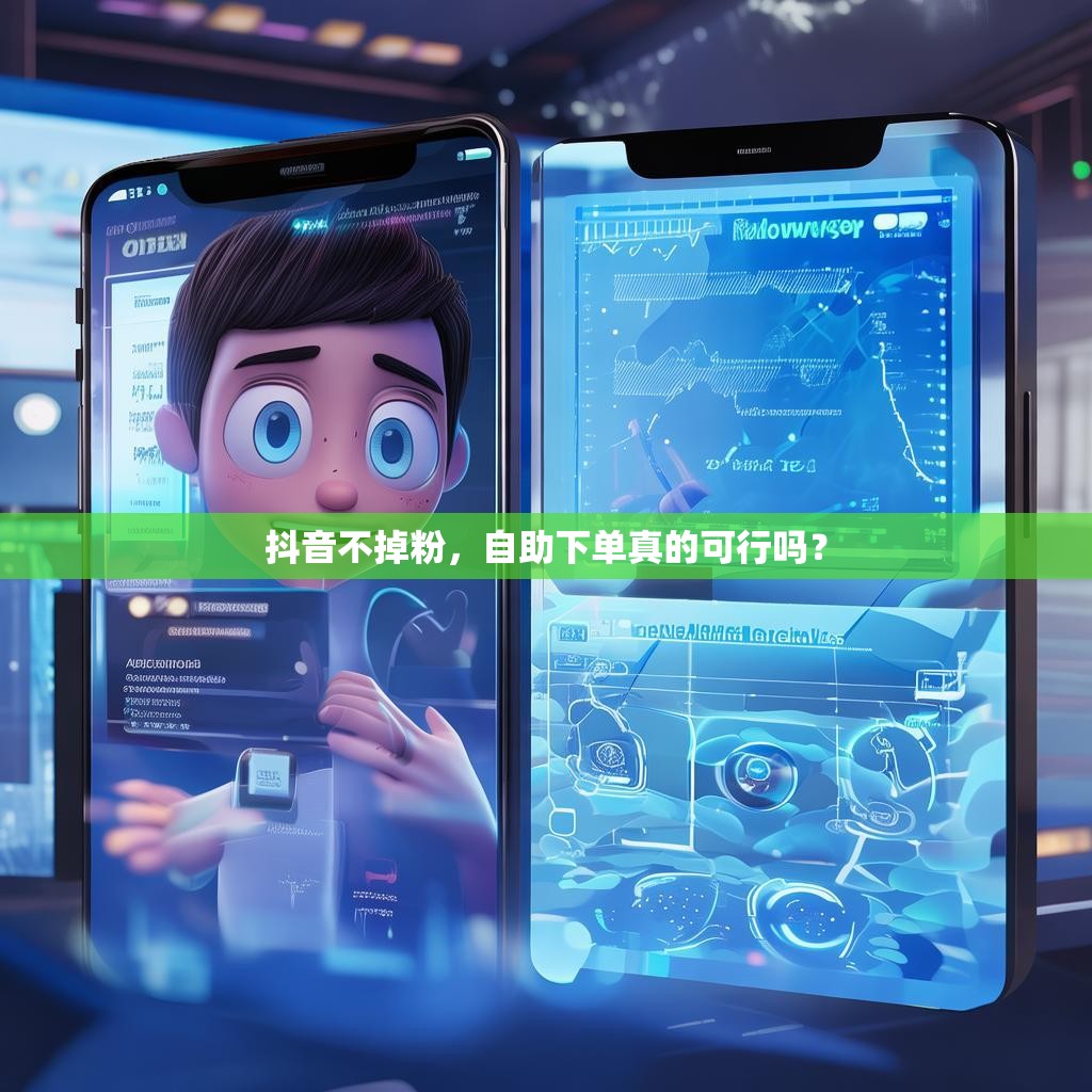 抖音不掉粉，自助下单真的可行吗？