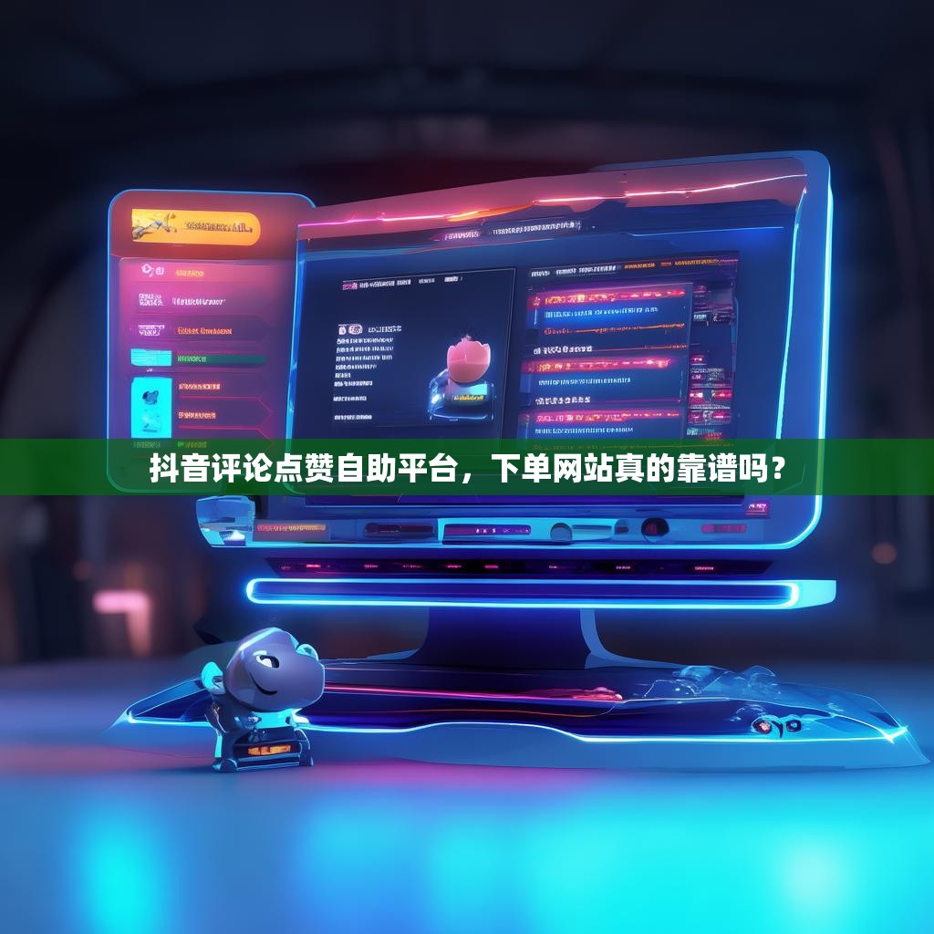 抖音评论点赞自助平台，下单网站真的靠谱吗？