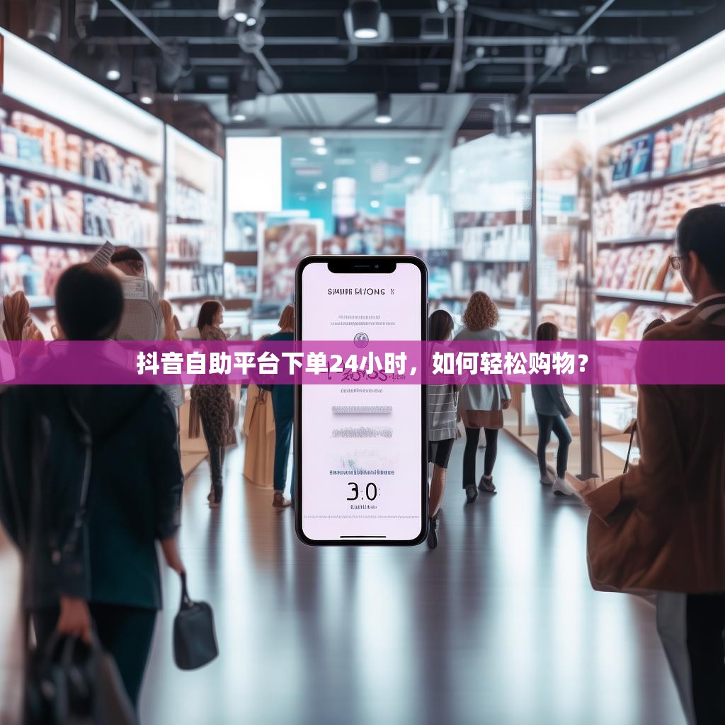 抖音自助平台下单24小时，如何轻松购物？