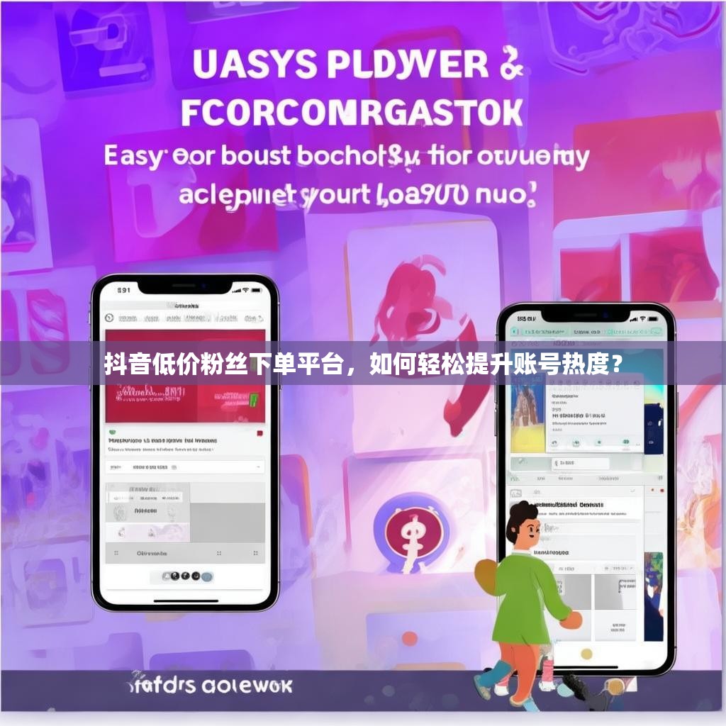 抖音低价粉丝下单平台，如何轻松提升账号热度？