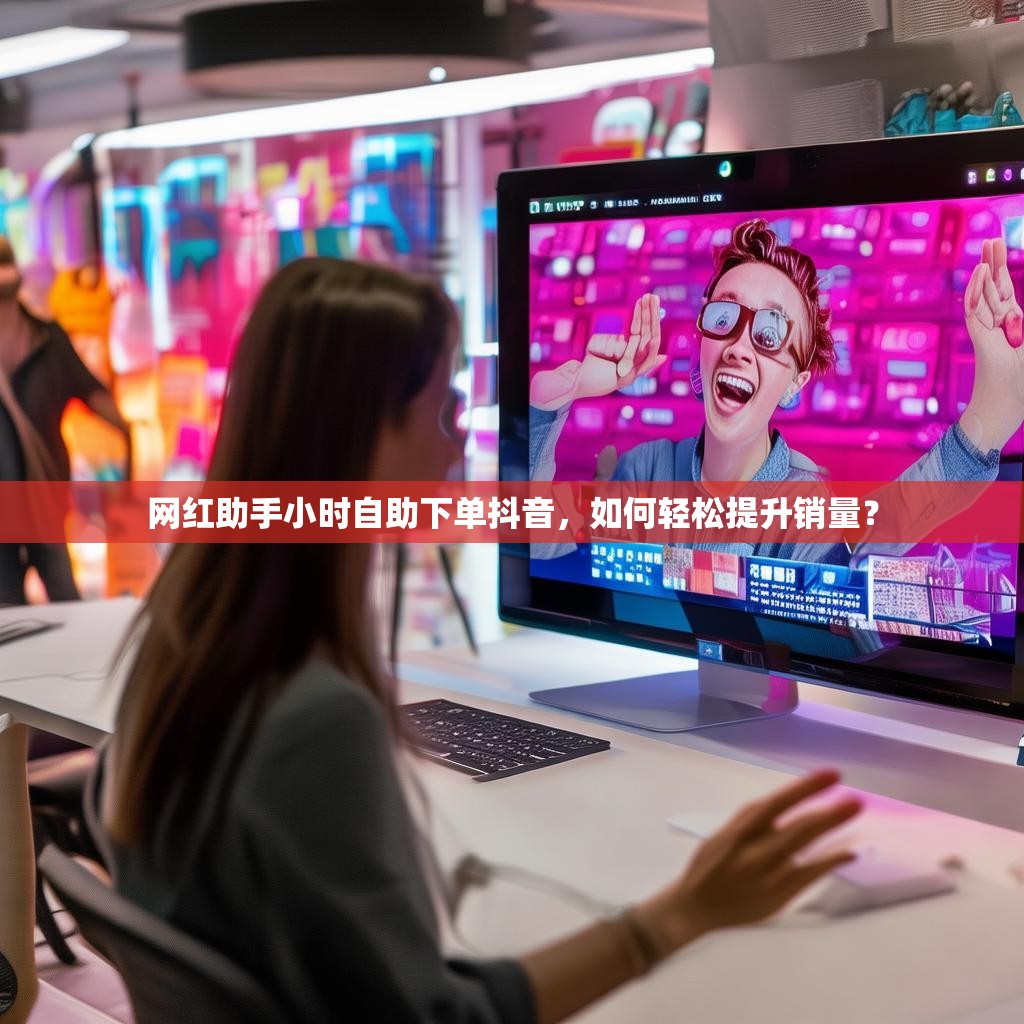 网红助手小时自助下单抖音，如何轻松提升销量？