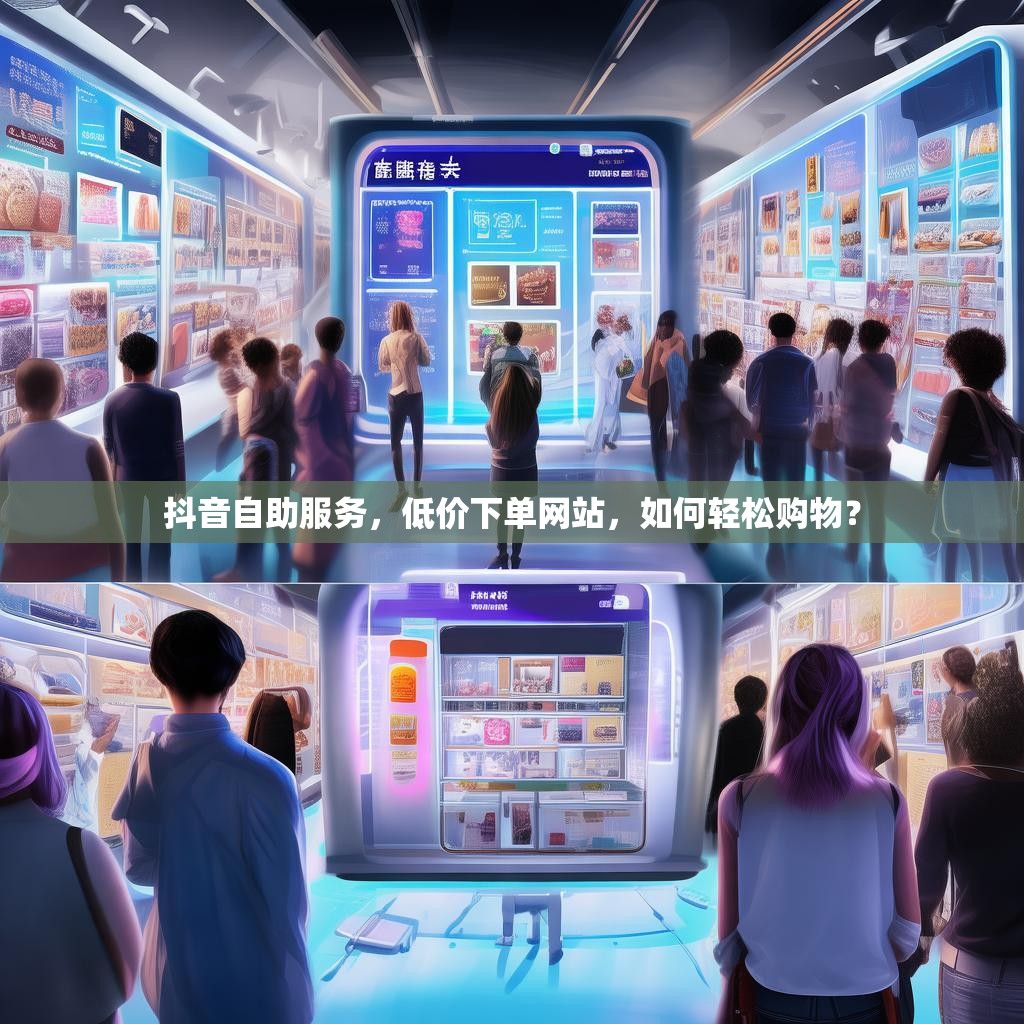 抖音自助服务，低价下单网站，如何轻松购物？
