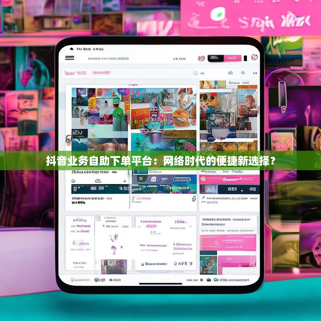 抖音业务自助下单平台：网络时代的便捷新选择？