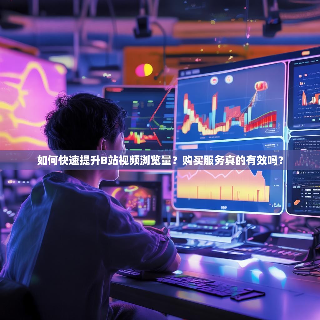 如何快速提升B站视频浏览量？购买服务真的有效吗？