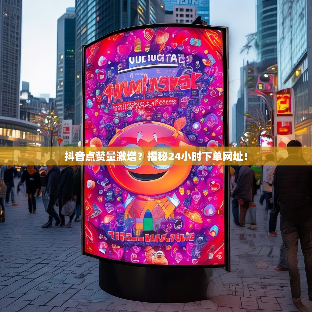 抖音点赞量激增？揭秘24小时下单网址！